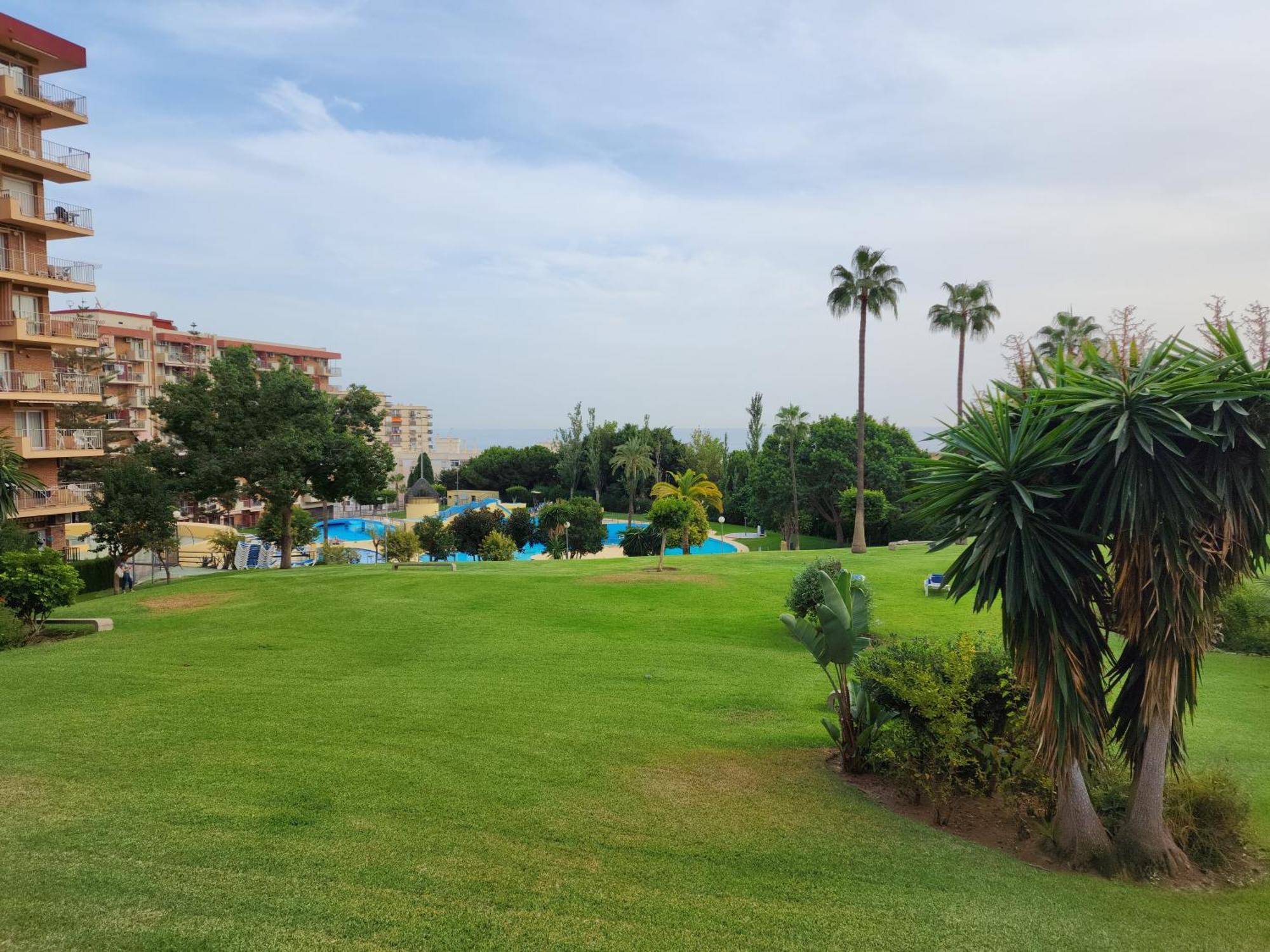 Benalmadena Minerva 401 Estudio Con Gran Piscina Y Parque Acuatico エクステリア 写真
